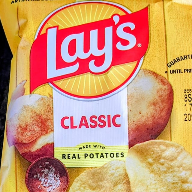 Classic Lays Chips.