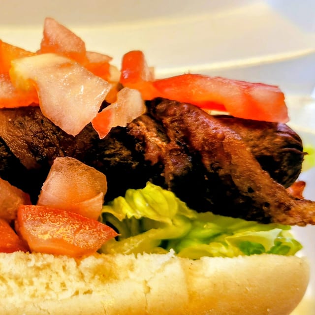 B.L.T. Hot Dog.